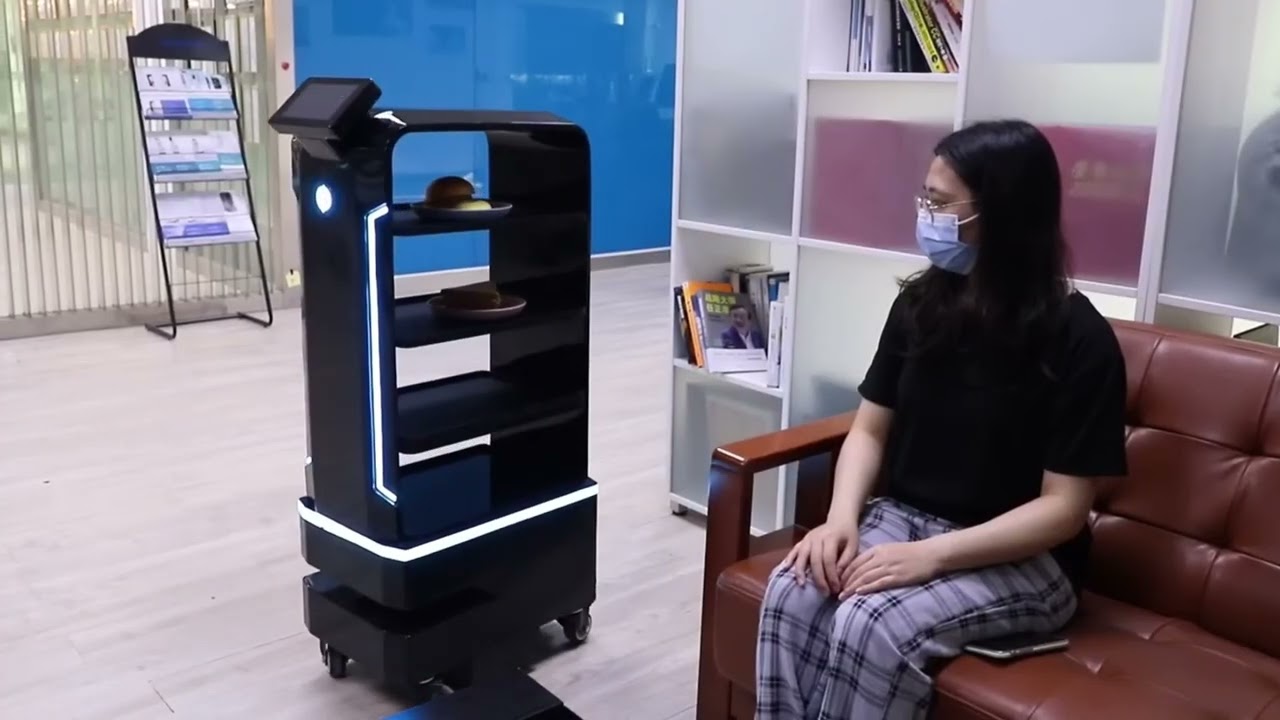 BluePlanet | Robot Phục Vụ Thức Ăn Thông Minh