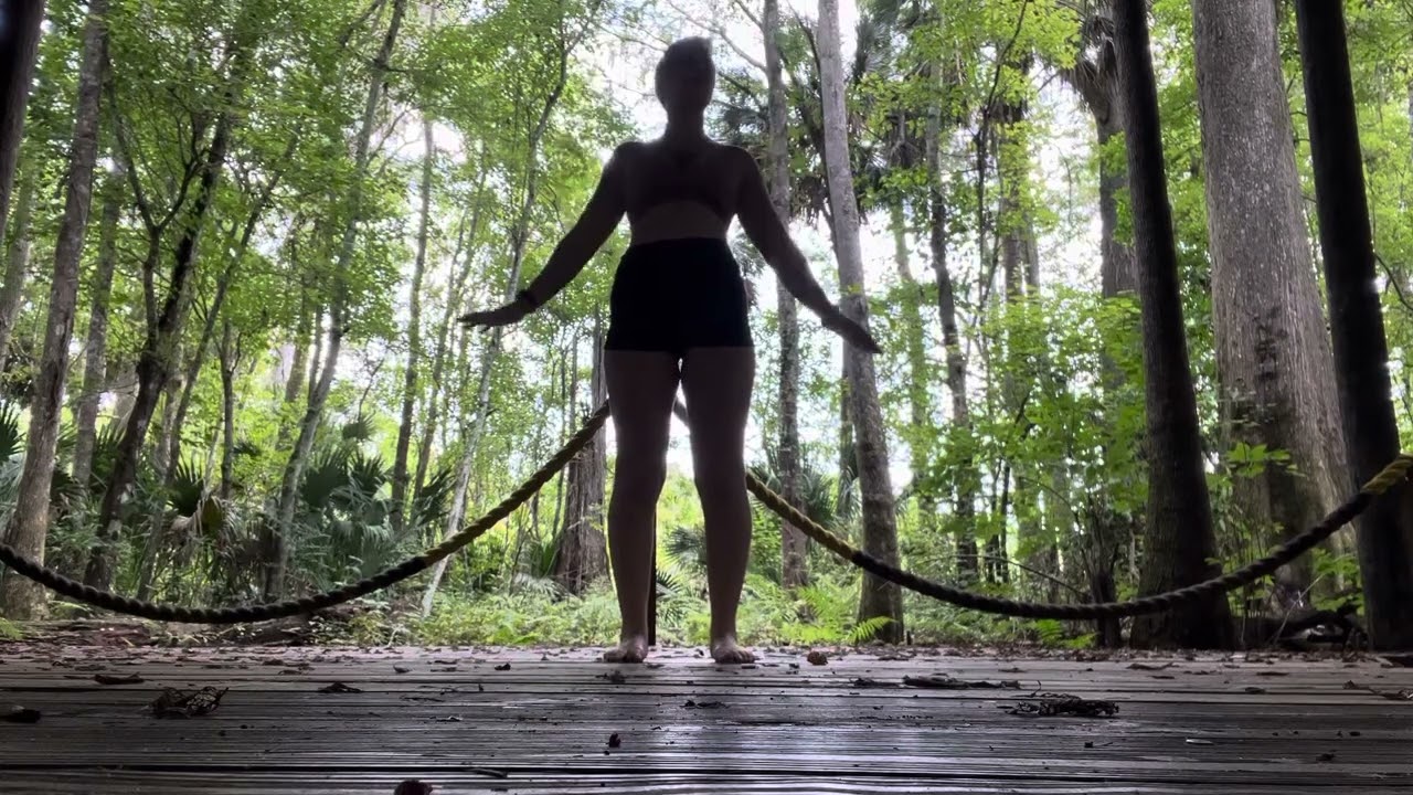 Breathe. Connect. Ground. 💨🌴✨🍃 #natureyoga #breathe #connect #motherearth #yoga #naturespring