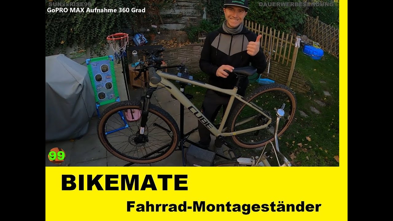 BIKEMATE Fahrrad-Montageständer / ALDI / Cube Bike / Klapprad / Hilfe / Schrauben / Reparieren P#043