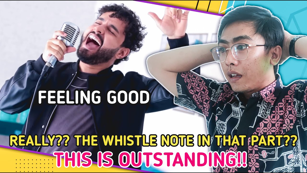 NO WAY ‼️ REACTING TO GABRIEL HENRIQUE - FEELING GOOD COVER