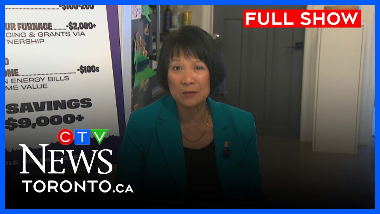 Mayor Chow offering energy-saving grants | CTV News Toronto at Noon for Jan. 22