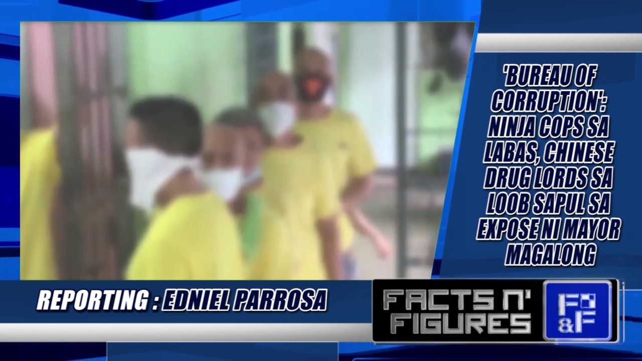 NINJA COPS SA LABAS, CHINESE DRUG LORDS SA LOOB SAPUL SA EXPOSE NI MAYOR MAGALONG