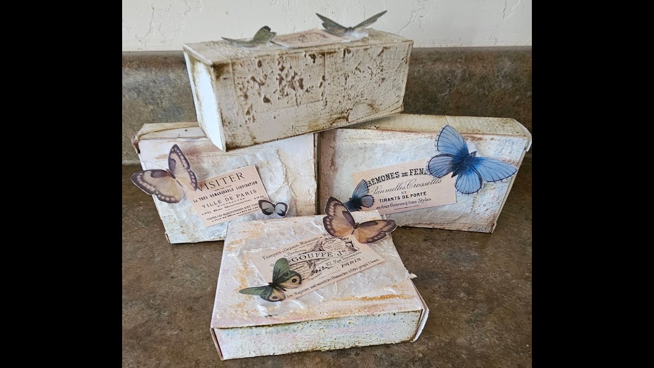 Making some wee little boxes inspired by 