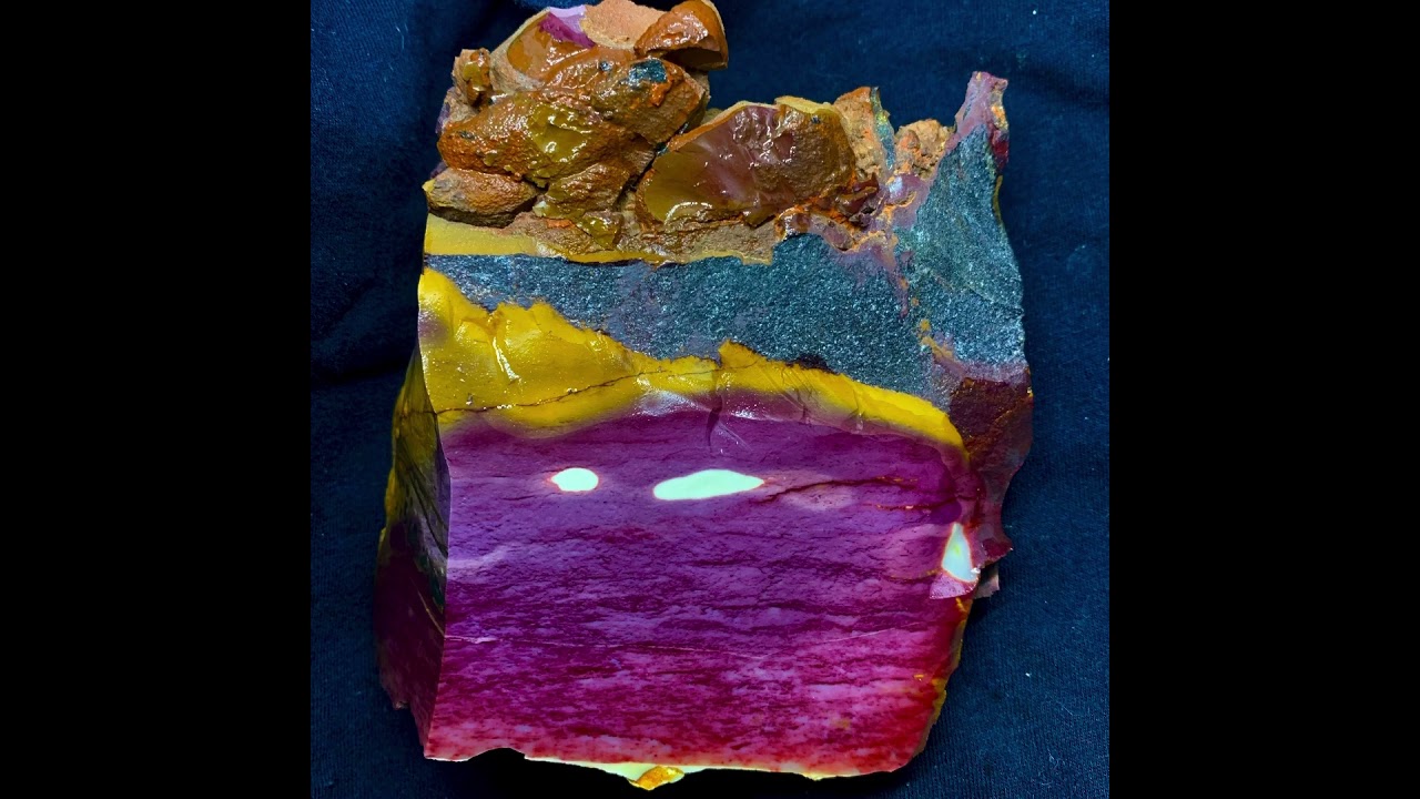 Crazy Mookaite Jasper from Australia ￼Beautiful Colors 
