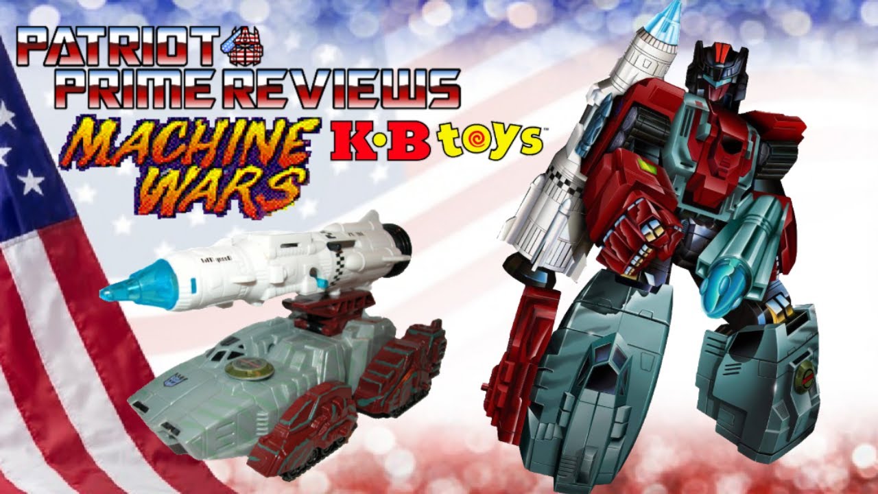 Patriot Prime Reviews 1997 Transformers Machine Wars Soundwave