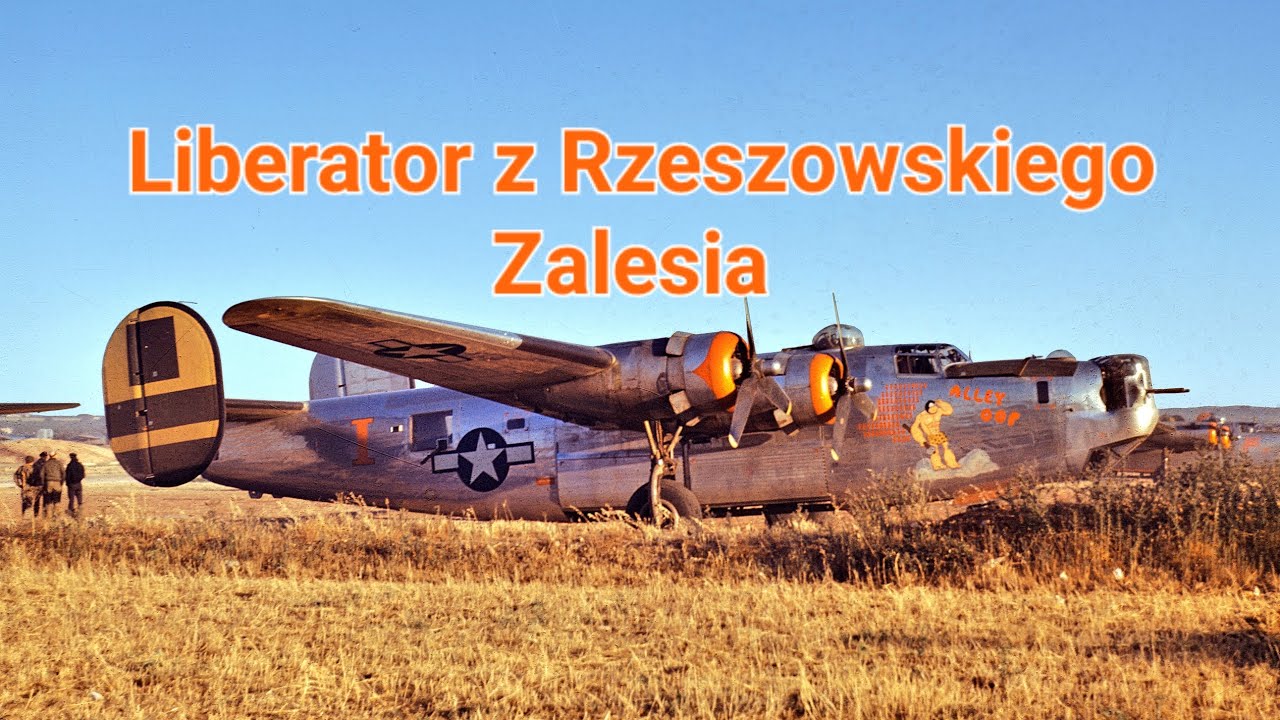 Liberator z Rzeszowskiego Zalesia | B-24 Alley Oop Rzeszów