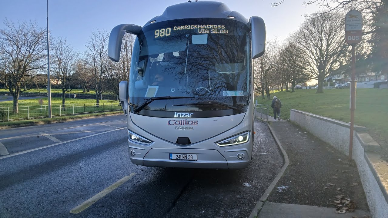 *Scenic Journey* A ride on Collins Coaches Scania I6 on route 980 to Carrickmaccros