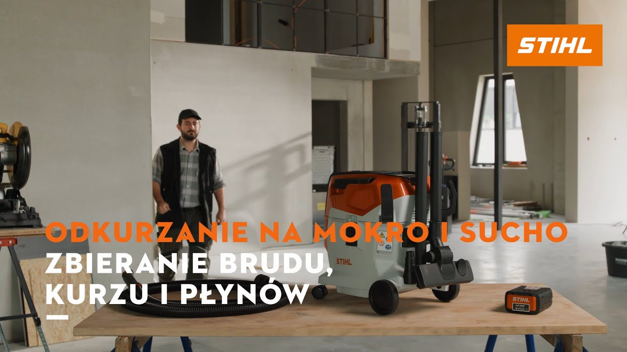Odkurzanie na mokro i sucho - instrukcja z wykorzystaniem odkurzacza akumulatorowego🔋 SEA 100 L