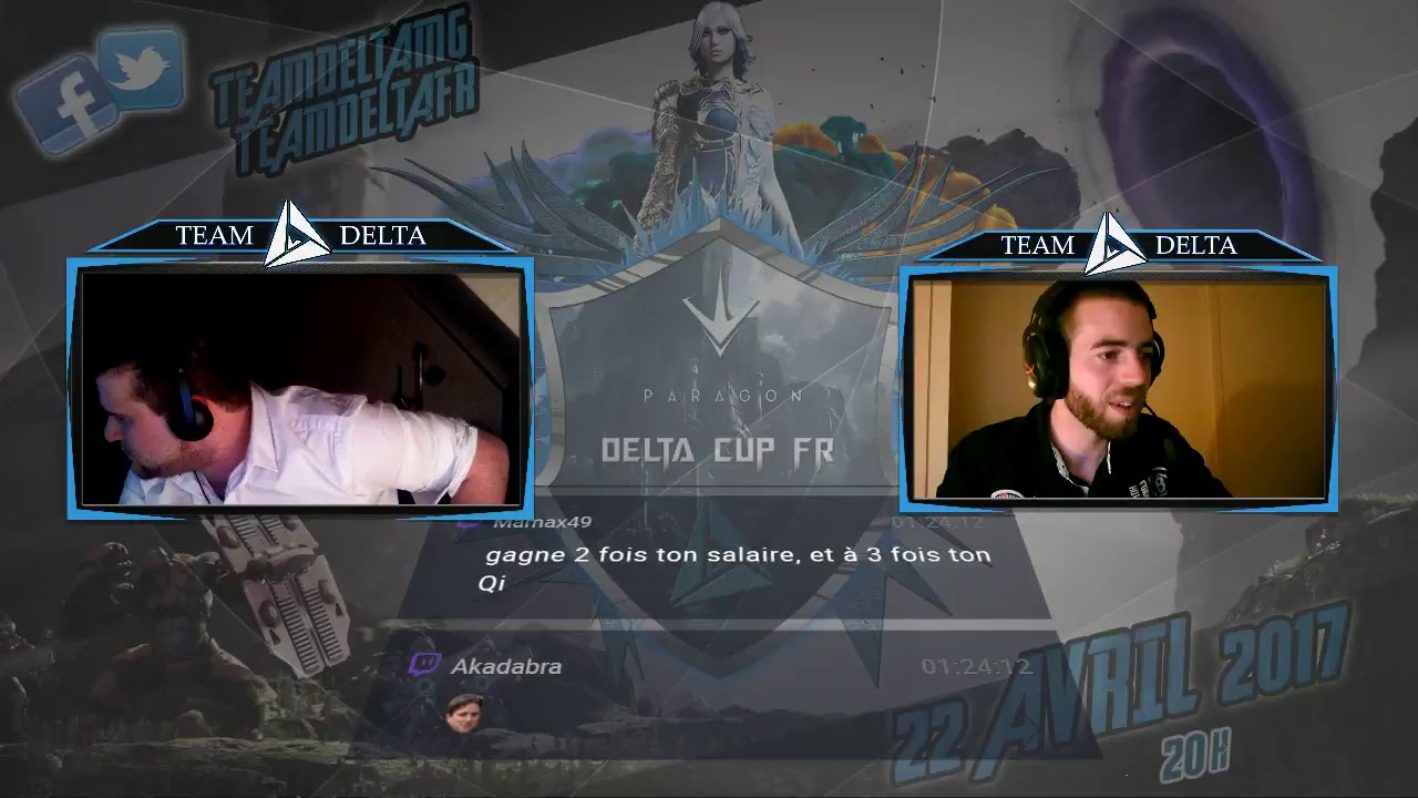 [LIVE] DELTA CUP FR #1 Tournoi Francophone 2017 - PARAGON