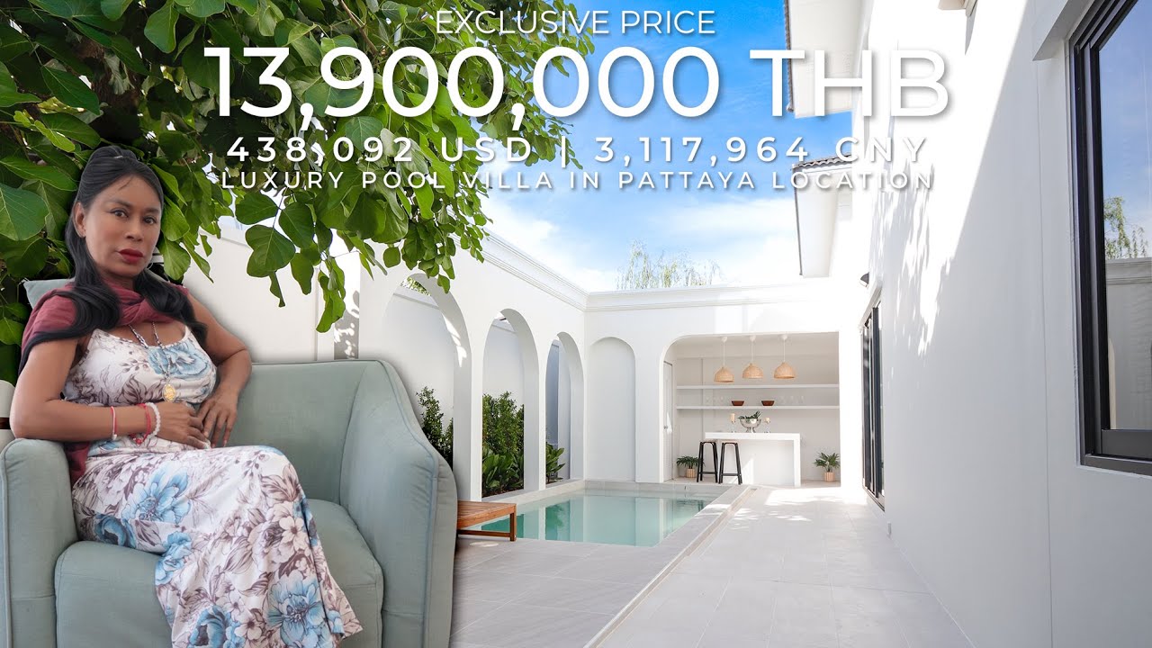 🏡 Luxury Pool Villa – For Sale in Pattaya | บ้านพูลวิลล่า สำหรับขาย ใน พัทยา | 芭提雅泳池别墅出售