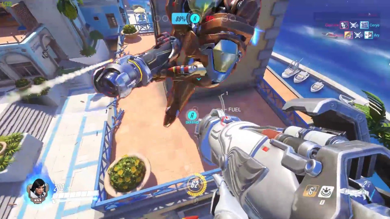 Overwatch - Pharah killing stuff