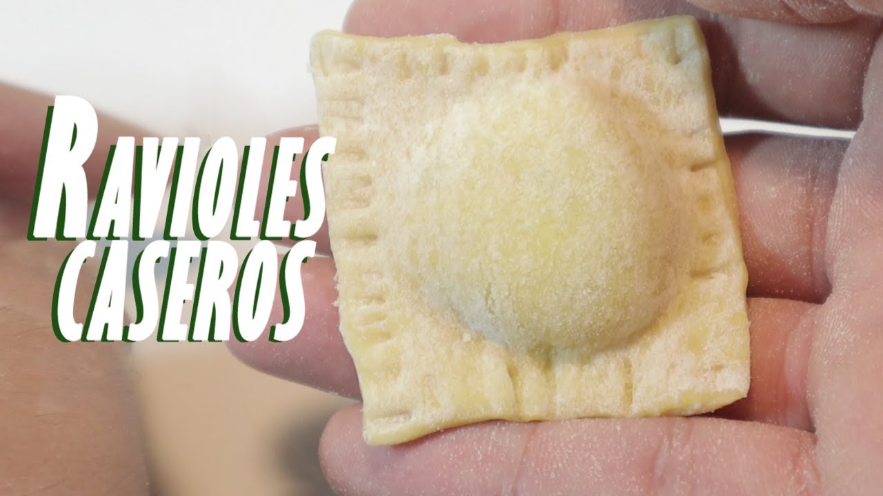 🍝 Ravioles Caseros - Receta Completa [DESDE CERO]