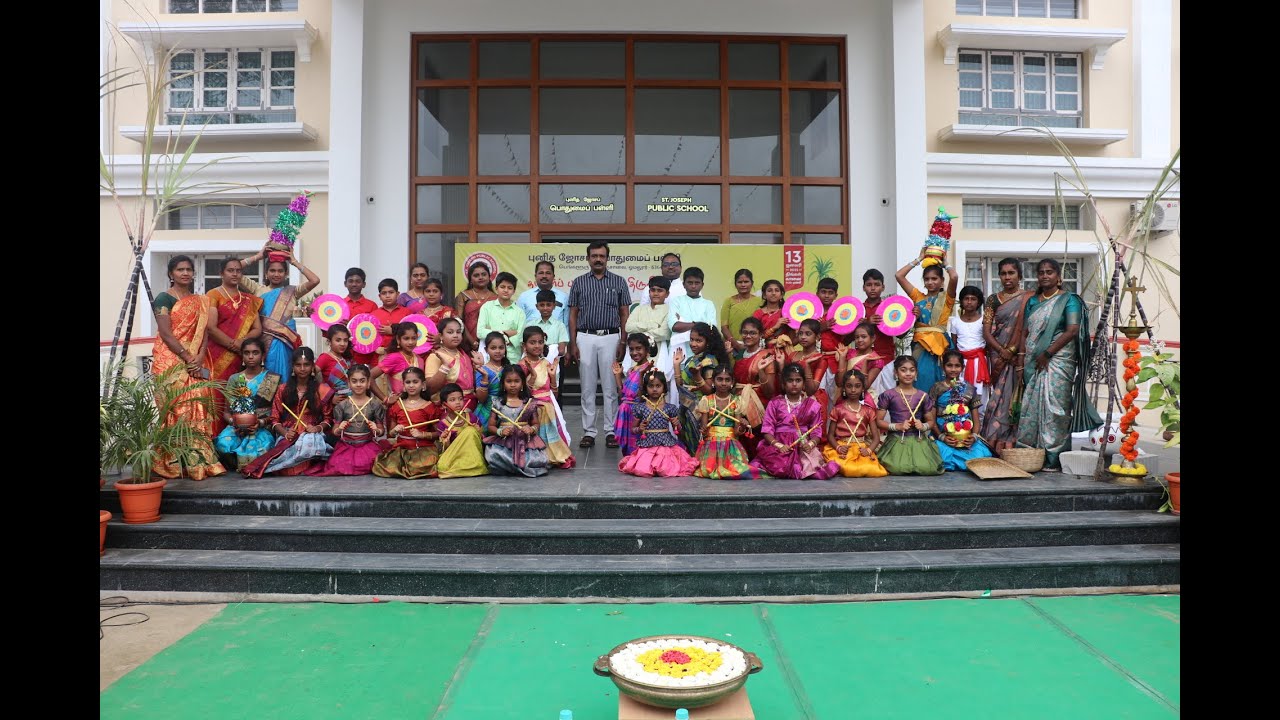 St. Joseph Public School (CBSE) | Pongal Celebration | Traditional Dance |