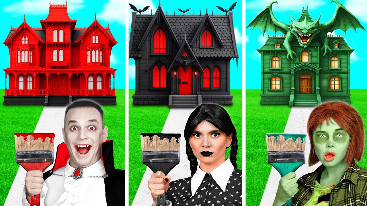 Maison Une Couleur Défi | Idées de Farces Folles par TeenTeam Challenge