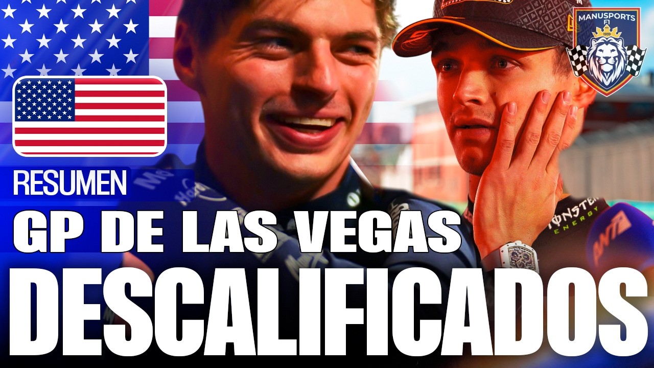 CAMPEONATO VIVO para VERSTAPPEN ante DESASTRE de MCLAREN | GP de Las Vegas F1 2025