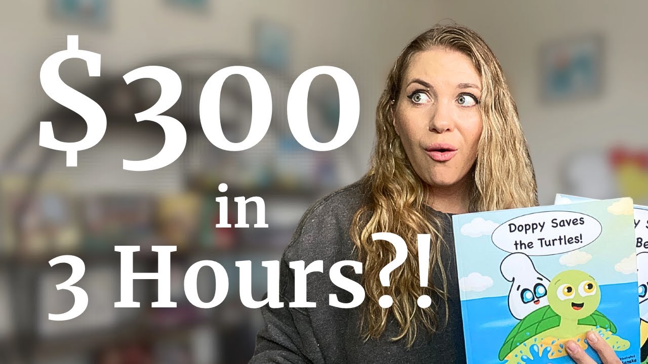 Продажи детских книг на 300 долларов за 3 часа (вот как мне это удалось)