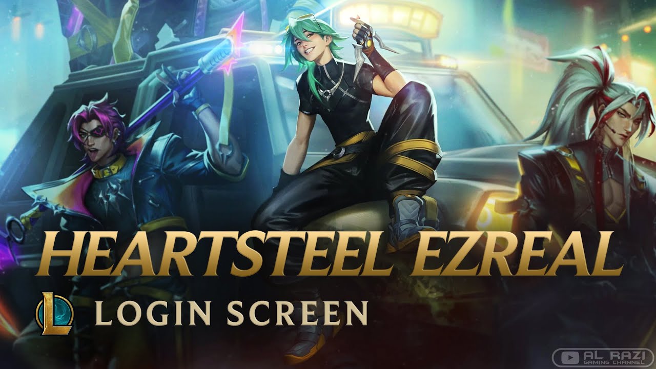 Heartsteel Ezreal | Login Screen - League of Legends [4K 60fps Animated Splash Art]
