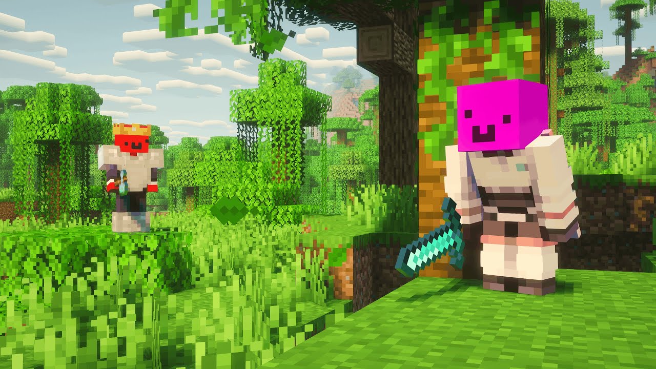 Minecraft Manhunt VS 1 Hunter