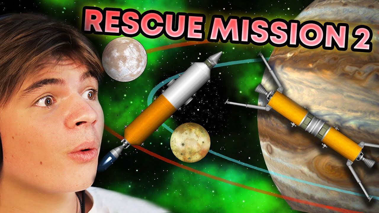 Europa and Io Lander Rescue PT2 - Spaceflight Simulator