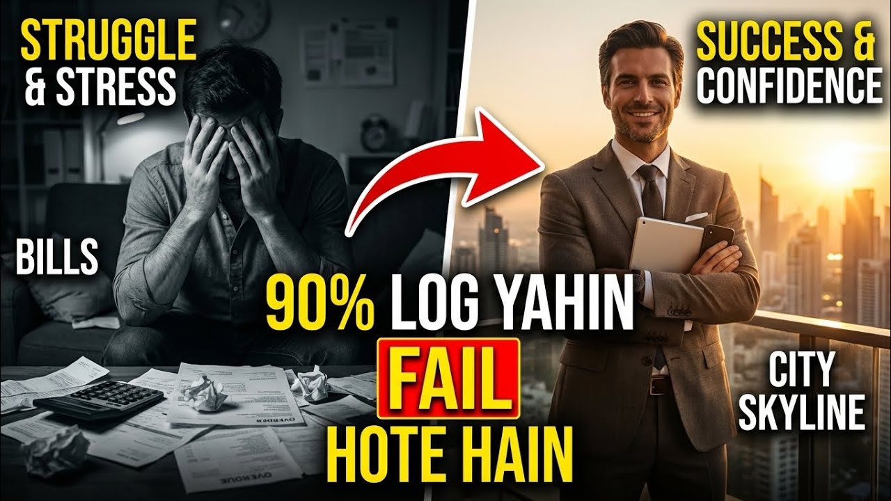 Why 90% Log Ameer Nahi Bante? #youtube #youtuber #motivation #motivational 