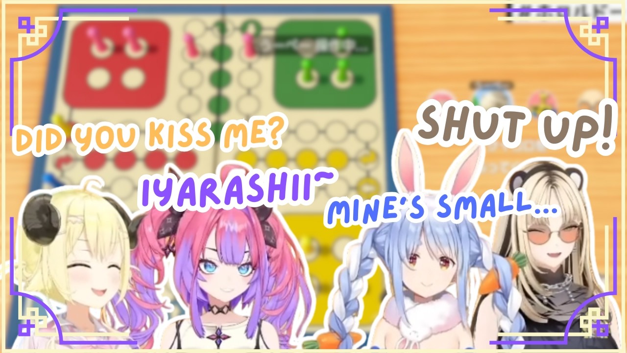 Watame, Pekora, Vivi & Niko DESTROY Their Friendship Over LUDO! 😂🎲 | Hololive Clip