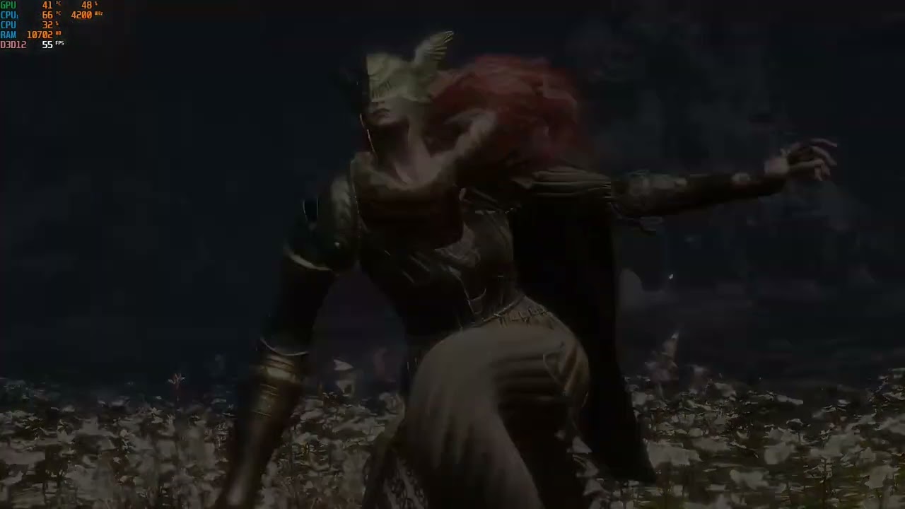 Malenia boss fight - RL1 with starfist