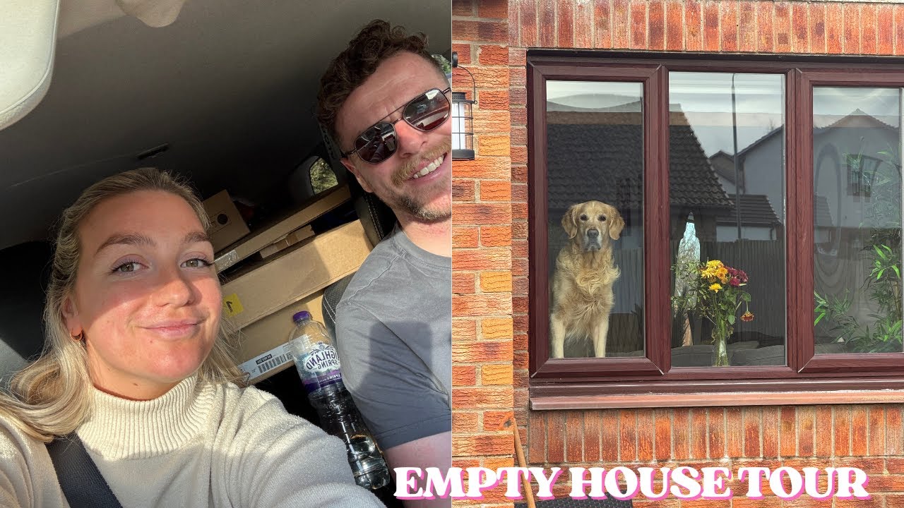 EMPTY HOUSE TOUR | view our new house with us