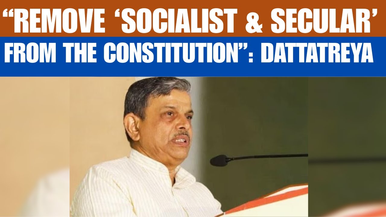 RSS’s Dattatreya Hosabale Slams Congress: ‘Emergency Apology Still Pending’ | News9