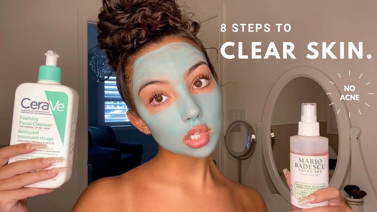 the long awaited skincare routine | my secret to clear skin revealed