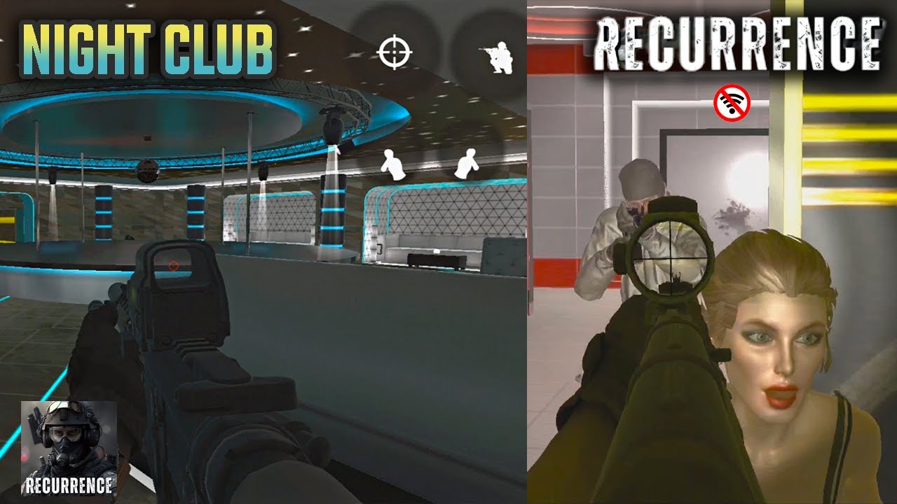 Recurrence Co-op - Tactical CQB Offline Android Gameplay - Night Club