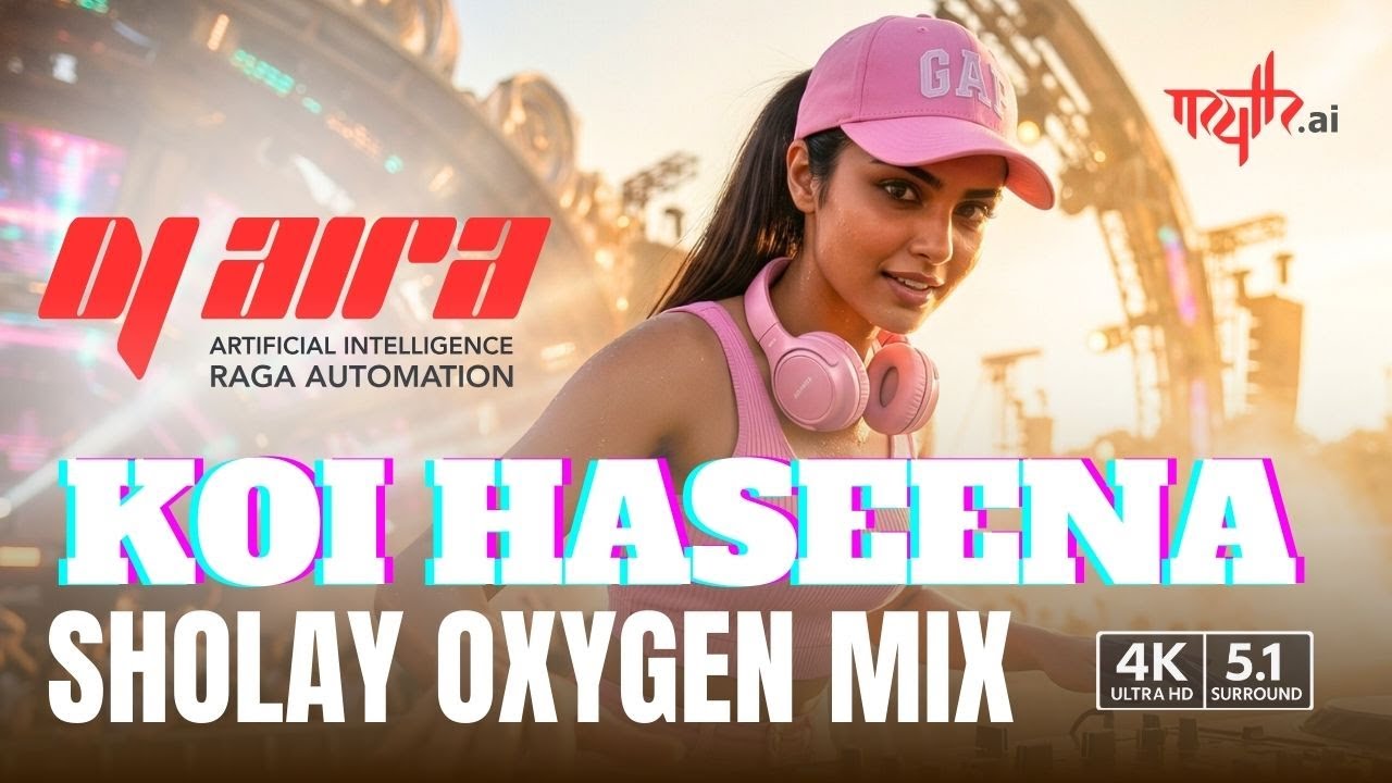 Koi Haseena Jab Rooth Jaati Hai — Sholay Oxygen Mix | DJ Aira | 4K • 5.1