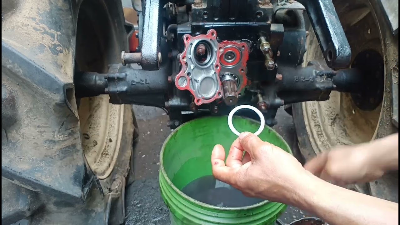 ADD SPACER FOR PTO SIDE PLAY YANMAR F16D