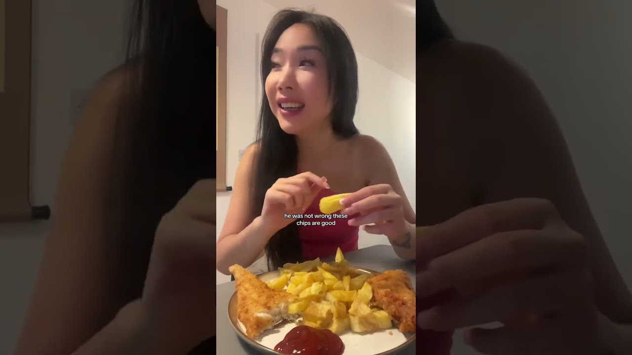Лучшая рыба с картофелем фри в Лондоне??? #mukbang #fishandchips