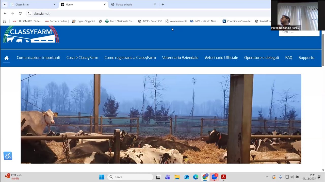 LIFE ShepForBio Classyfarm e Movimentazioni