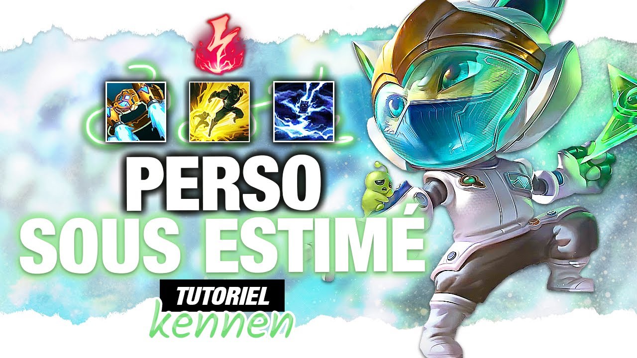 Le PERSO SOUS-CÔTÉ du PATCH ! ! Tuto KENNEN MID (explication des sorts + Gameplay Pédagogique)