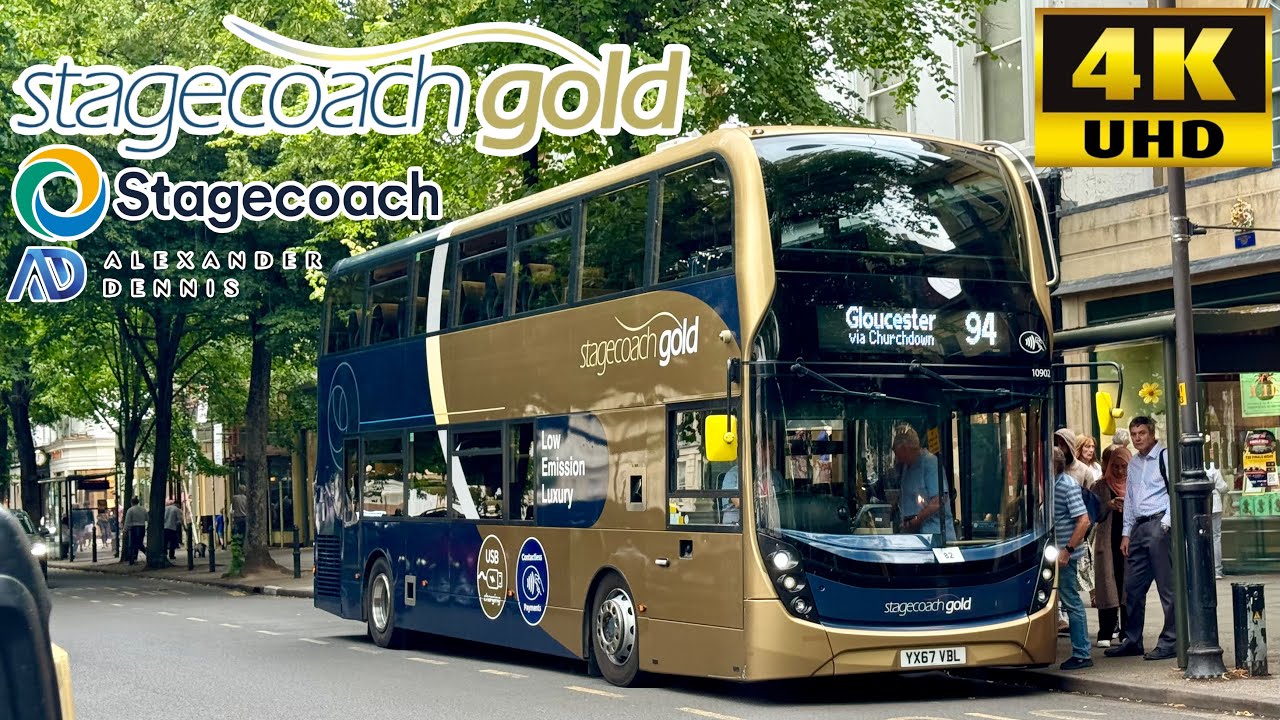 [Stagecoach West Gold Bus: 94X Gloucester to Cheltenham via Longlevens & Benhall] ADL Enviro400MMC