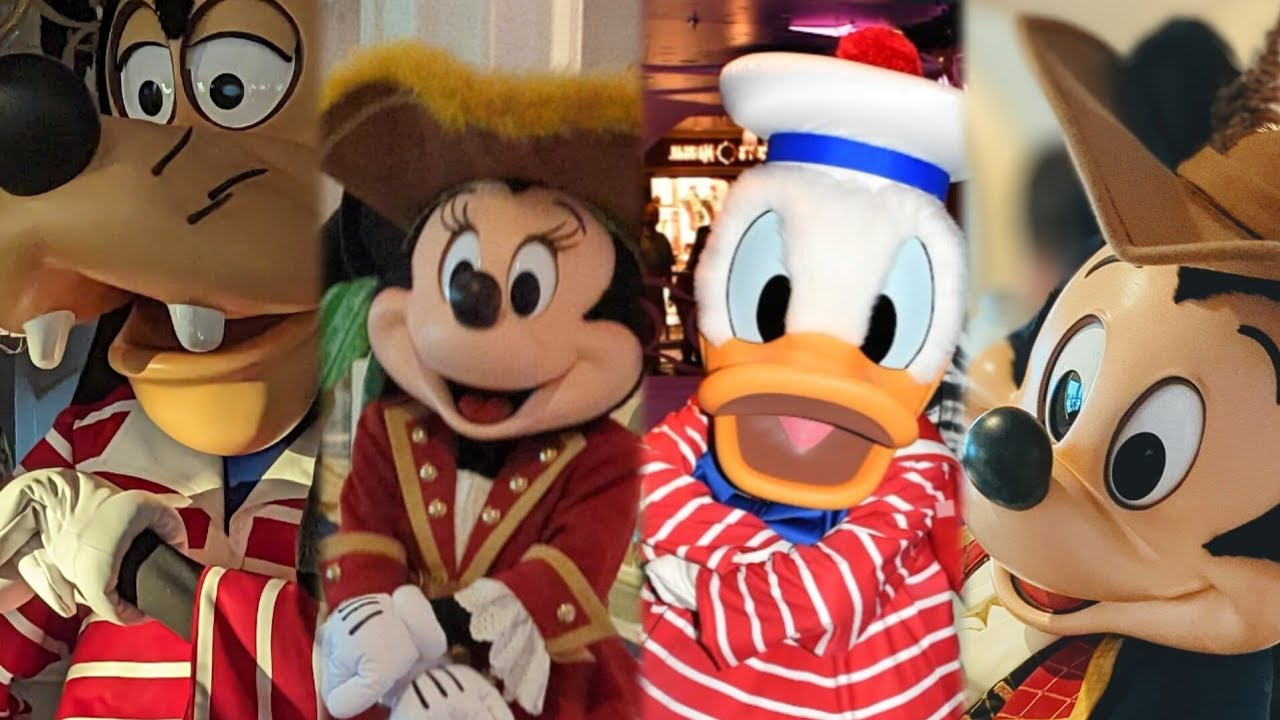 🏴‍☠️ Pirate Show|Pirates in the Caribbean|Disney Wish pt.2