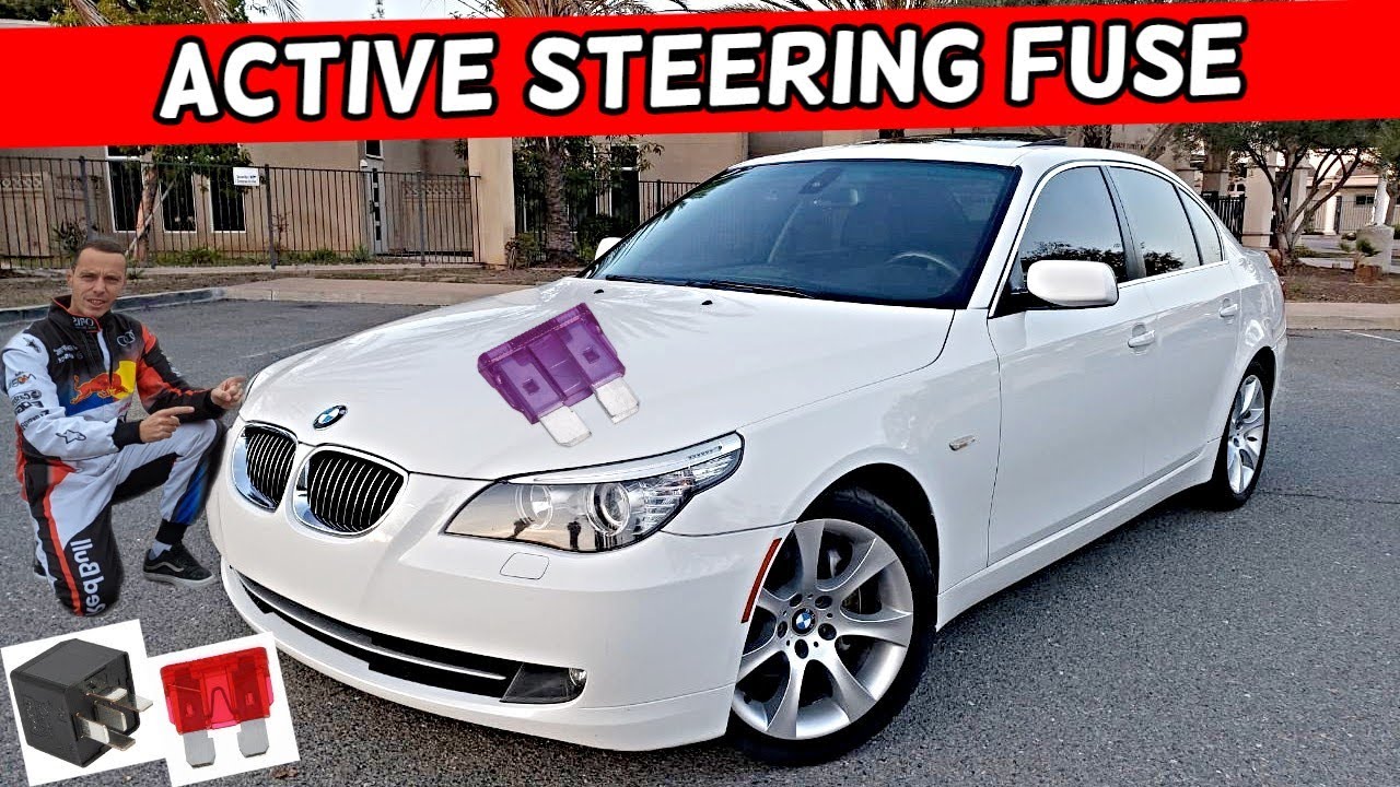 BMW E60 E61 ACTIVE STEERING FUSE 525i 528i 530i 535i 540i 550i 520i 523i 520d 525d 530d 535d