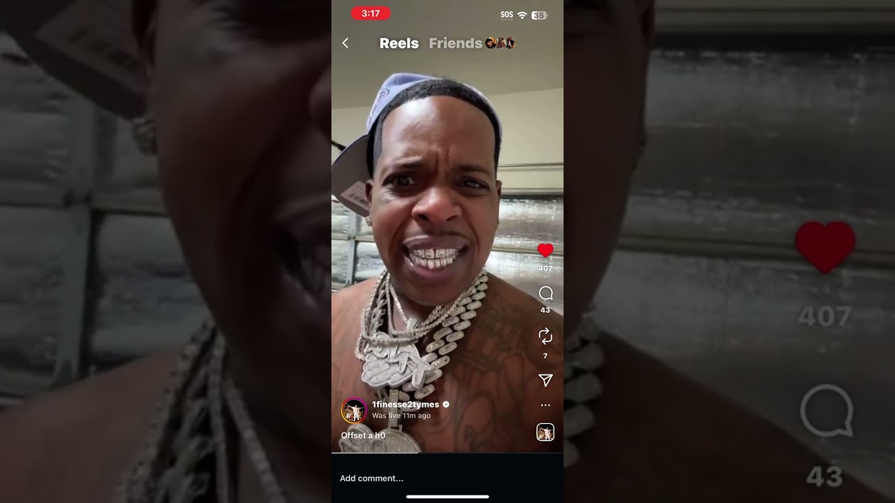 Finesse two times full live about offset ￼