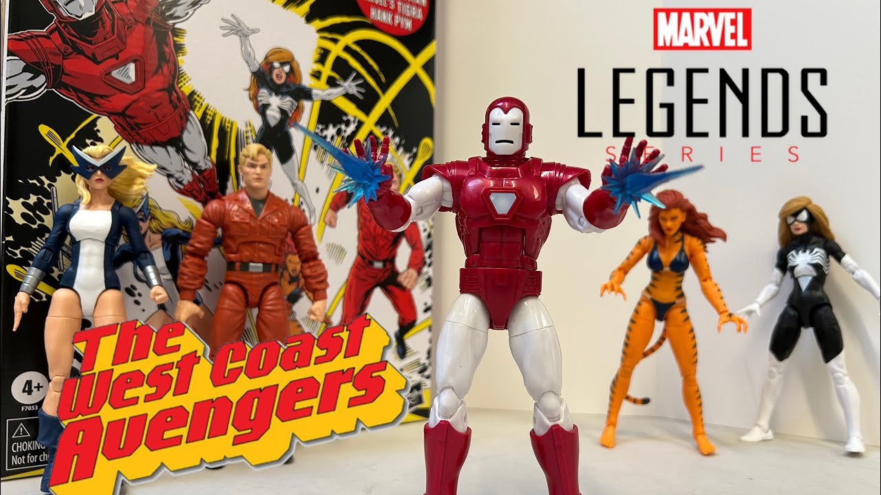 Обзор набора из 5 фигурок Marvel Legends West Coast Avengers: Железный Человек