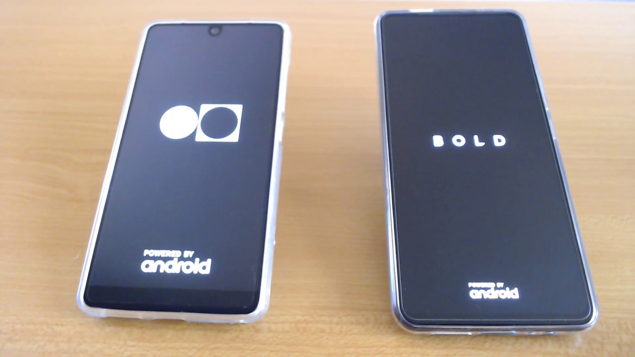 Bold N1 vs. Essential PH-1 speed test