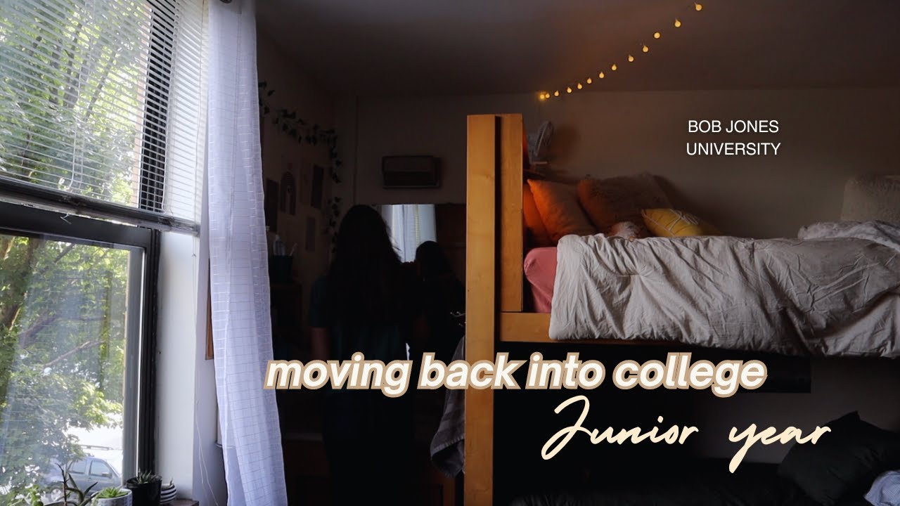 First vlog of Junior Year at Bob Jones University | Moving back into college BJU dorm life