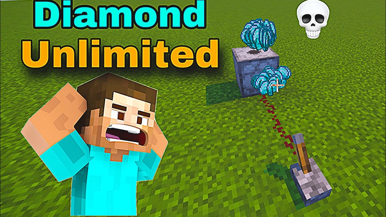 MINECRAFT unlimited DAIMOND HACK ☠️💀 EASY 