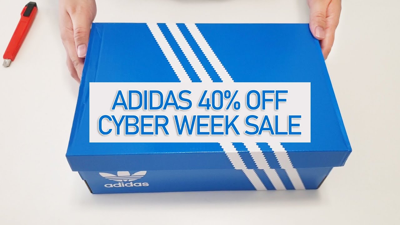 Here's what I got from ADIDAS CYBER WEEK SALE 😍