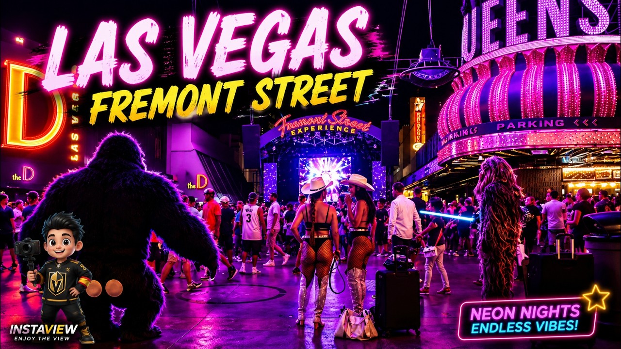 Fremont Street Adventure | Las Vegas Walkthrough