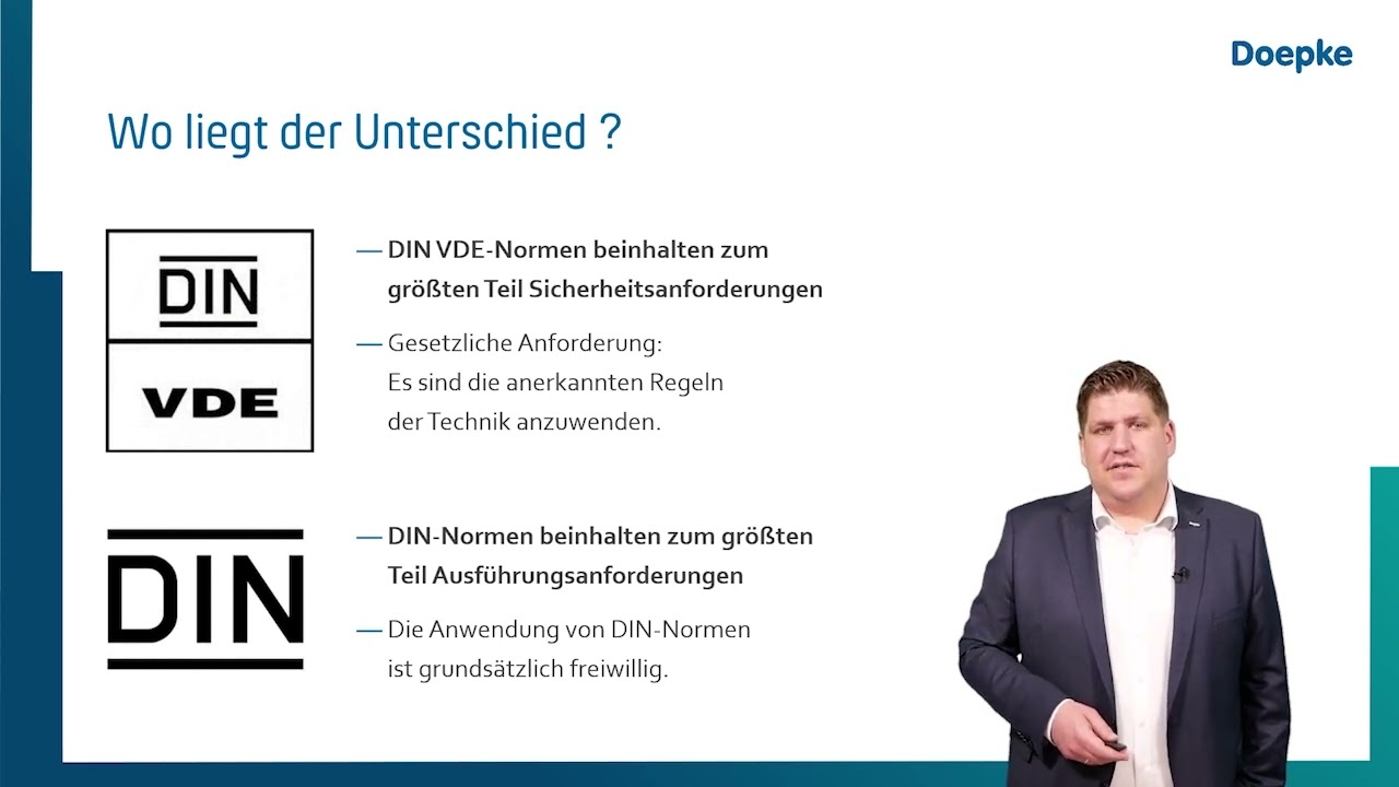 Doepke - Online Seminar: DIN 18015-1 - Was ist zu beachten?