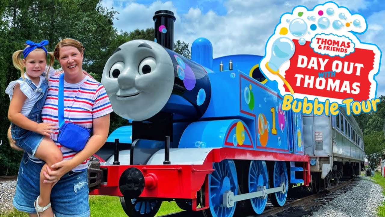 Day Out With Thomas Bubble Tour 2024 on the SAM Shortline Railway  #thomasthetankengine #trainride