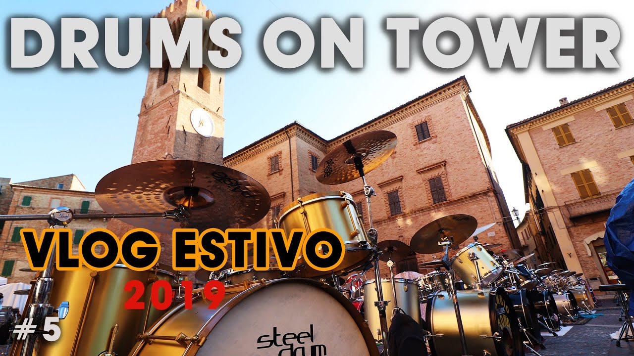 CHE POTENZA! 70 batteristi che suonano all'unisono al Drums on Tower!