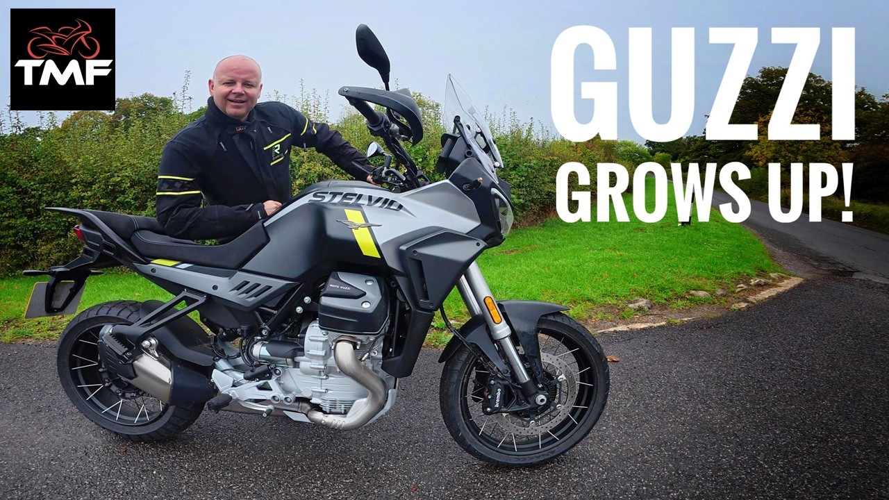 Обзор Moto Guzzi Stelvio 2025 года — Guzzi взрослеет!