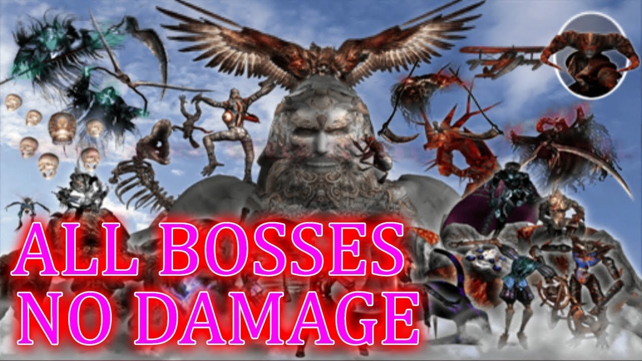 Devil May Cry 1 ALL BOSSES [DANTE MUST DIE]
